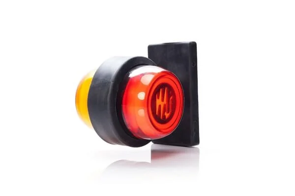 Kramp - LA30086 - Luce di ingombro laterale posteriore LED, fissa, rosso/arancione