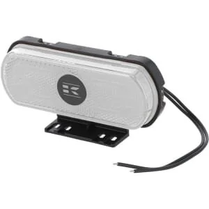 Kramp - LA30170 - Luce d'ingombro LED, bianca, rettangolare, mm, "Safety Line"