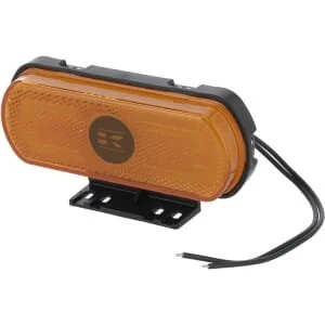 Kramp - LA30172 - Luce d'ingombro LED, arancione, rettangolare, mm, "SAFETY LINE", Logo