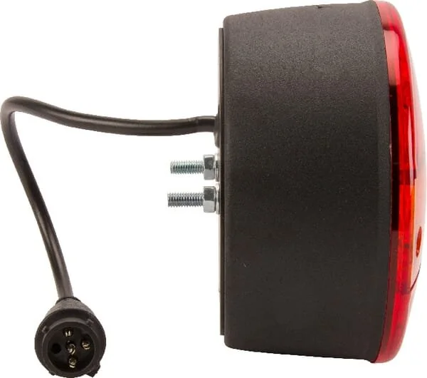 Kramp - LA40046 - Faro posteriore multifunzione LED, Rotondo, 5-Pin
