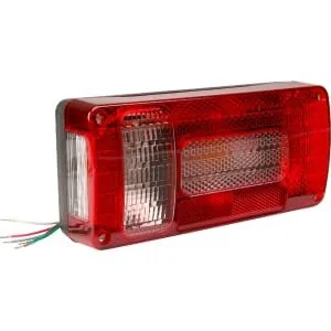 Kramp - LA45033RKR - Faro posteriore, RH rettangolare, 12
