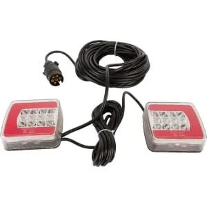 Kramp - LA65008KR - Set luci LED magnetico 12m cavo