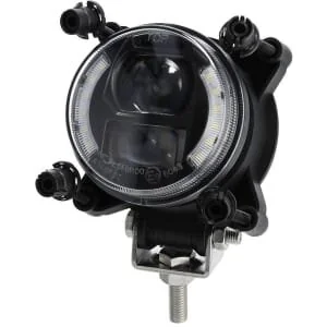 Kramp - LA80092 - Faro LED, 30/5W, rotondo, anabbagliante, luce di posizione, connettore H9