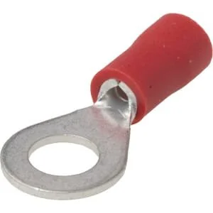 Kramp - LA9160CKR - Connettore ad anello, rosso, 0.5-1mm² (100x)