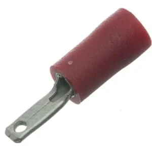 Kramp - LA9250CKR - Terminale a lama maschio, rosso, 0.5-1mm² 2.8x0.8mm (100x)