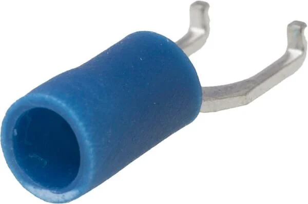 Kramp - LA9285CKR - Terminale a forcella, blu, 1.5-2.5mm² (100x)