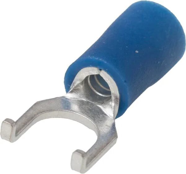 Kramp - LA9285CKR - Terminale a forcella, blu, 1.5-2.5mm² (100x)