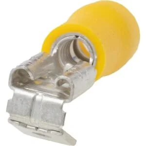 Kramp - LA9355CKR - Lama terminale a derivazione, femmina/maschio giallo, 4-6mm² 6.4x0.8mm (50x)