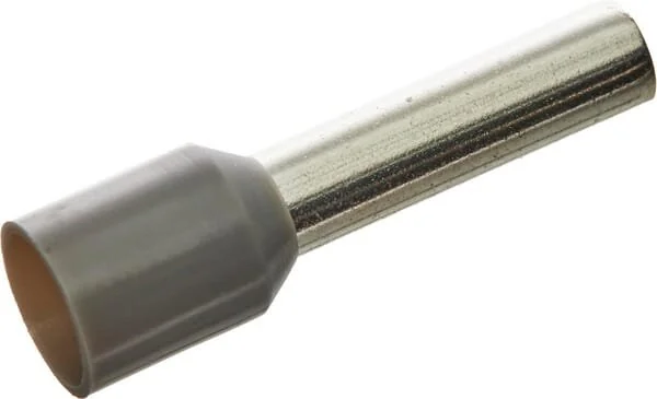 Kramp - LA9545CKR - Cappuccio terminale per cavo grigio, 4mm² (100x)