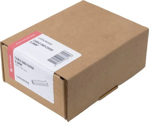 Kramp - LA9620CKR - Cappuccio terminale per cavo 0.5mm² (100x)