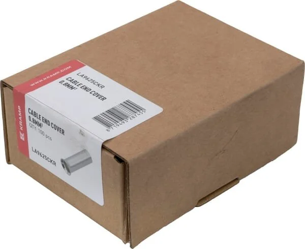 Kramp - LA9625CKR - Cappuccio terminale per cavo 0.8mm² (100x)