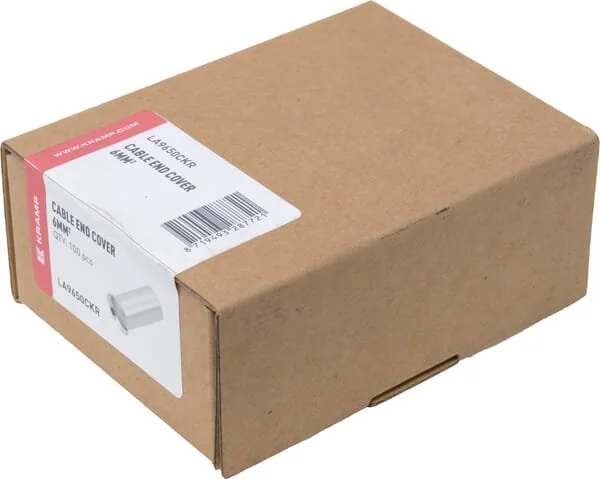 Kramp - LA9650CKR - Cappuccio terminale per cavo 6mm² (100x)
