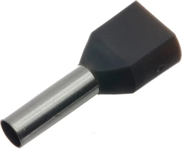 Kramp - LA9745CKR - Cappuccio terminale per cavo grigio, 4mm² (100x)