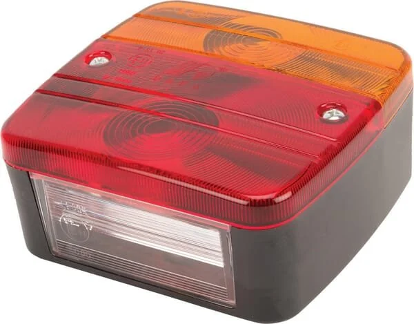 Kramp - LA99170KR - Fanale posteriore quadrato, 12