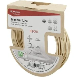 Kramp - NL1615BIOKR - Filo decespugliatore diametro 1.6x15m, rotondo Biocut Starch
