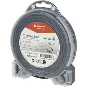 Kramp - NL2715ERKR - Filo decespugliatore diametro 2.7x15m, Oval Twist, Black, Endura