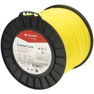 Kramp - NL30221EFKR - Filo per tagliabordi 221m, rotondo, giallo, efficienza