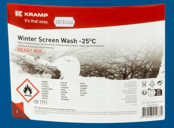 Kramp - SW301200KR - Liquido lavavetro invernale -25° 200L