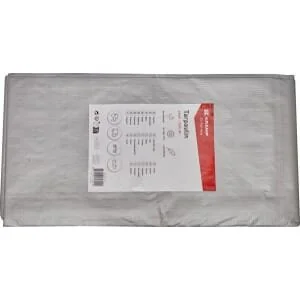 Kramp - T400600120KR - Telo in plastica 4 x 6 m 120 g/m²
