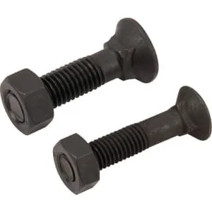 Kramp - TB30066 - Confezione di bulloni 2x M12x45 VK+Dadi