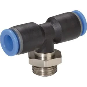 Kramp - TCSS612P - Raccordo a T a pressione 6x1/2 pollici