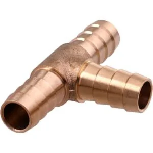Kramp - WK34291 - Raccordo a T per tubo flessibile in ottone