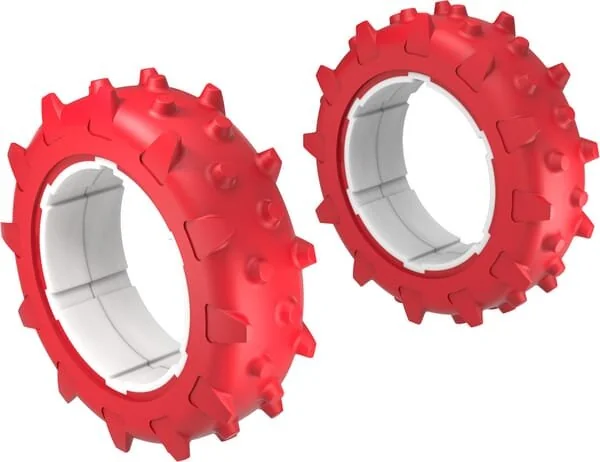 Kress - KA0222 - Set ruote a punta (2x)