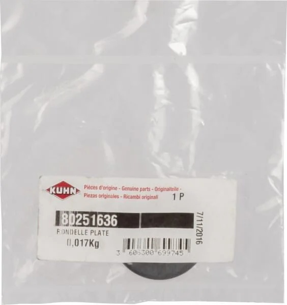 KUHN - 80251636 - Rondella piana