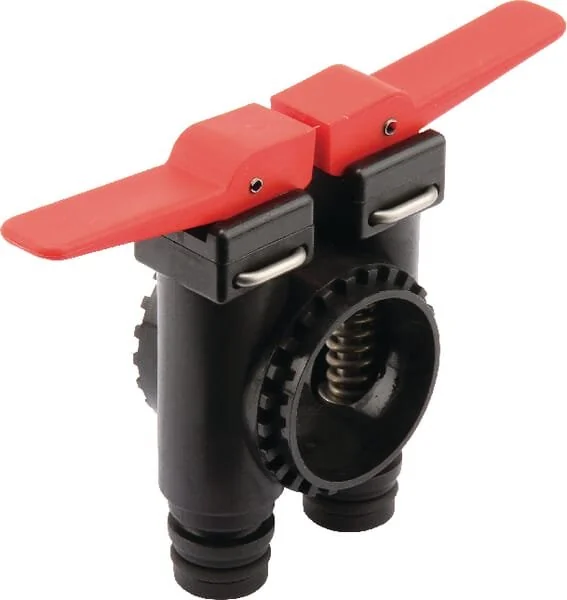 Kverneland Rau - RG00034622 - Valvola di uscita doppia rossa Rau
