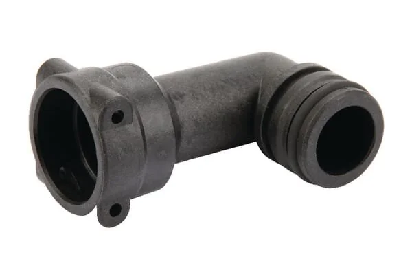 Kverneland Rau - RG00047098 - Terminale per tubo (guida) 90° completo Rau