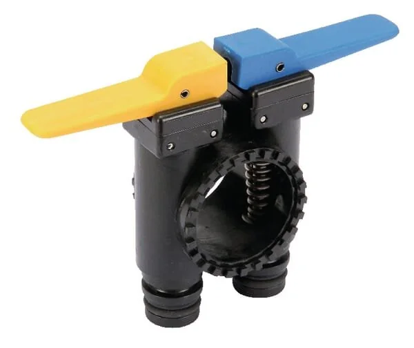 Kverneland Rau - RG00047310 - Valvola di uscita gialla/blu Rau