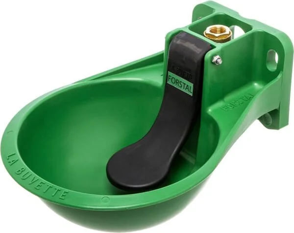 La Buvette - 3261 - Abbeveratoio a ciotola in plastica con paletta "Forstal"