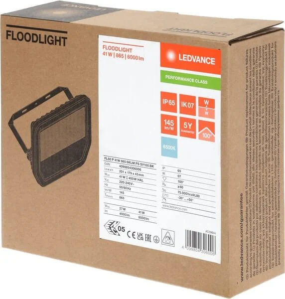 Ledvance - LVFL50865B65G4 - Faro 41W 6500K