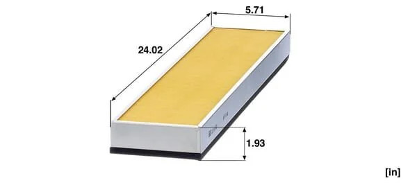 Mann Filter - CUD61003 - Filtro abitacolo