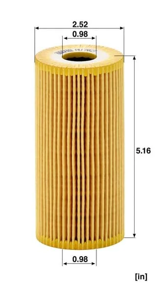 Mann Filter - HU7027Z - Filtro olio