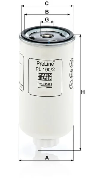 Mann Filter - PL1002 - Filtro carburante