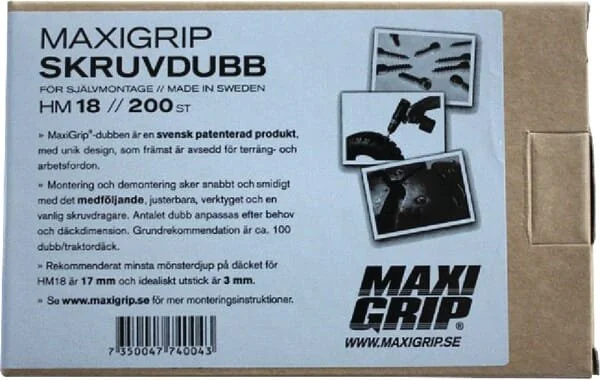 Maxigrip - 1268950025 - ® 25mm Carburo 200 Pezzi