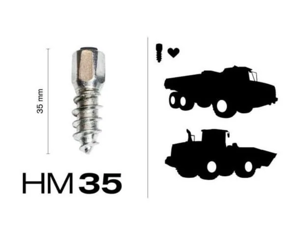Maxigrip - 1268950035 - ® 35mm Carburo 100 Pezzi