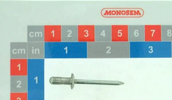Monosem - 10176027 - Alluminio Rivetto, testa piatta 4.8x10
