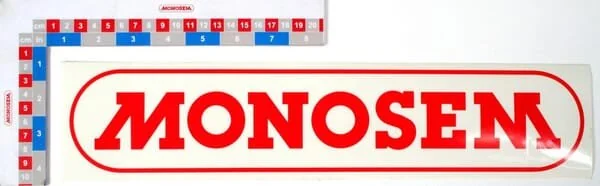 Monosem - 10226003 - Adesivo: Tramoggia fertilizzante rossa modello piccolo