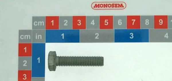 Monosem - 30511058 - Bullone a testa esagonale DIN933 acciaio zincato