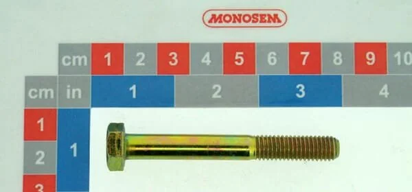 Monosem - 30511077 - Bullone a testa esagonale DIN931 acciaio zincato