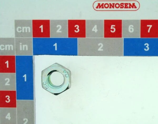 Monosem - 30601010 - Dado esagonale DIN934 di acciaio zincato classe 8