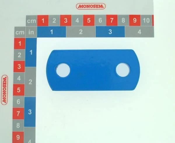 Monosem - 41047170 - Contro morsetto 35x6 LG80mm (Estirpatore di carreggiata)