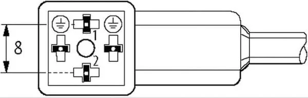 MURR ELEKTRONIK - 80021MSUDC - Set cavi connettore valvola