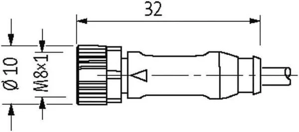 MURR ELEKTRONIK - 88011MSUD2111000 - Prolunga cavo sensore 4-P 10m