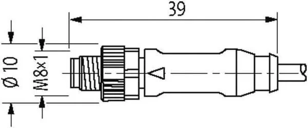 MURR ELEKTRONIK - 88011MSUD2111000 - Prolunga cavo sensore 4-P 10m
