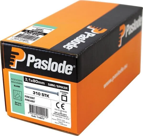 Non Original - 114017NKT - Chiodo quadro 3,1x80 FZB 310 pcs