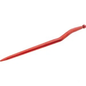 Non Original - 28601501Z - Dente per insilato, curvato: 58mm a doppio profilo a T 36x915mm, punta appuntita con dado mm, rosso
