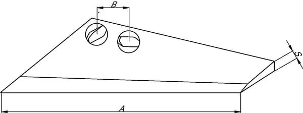 Non Original - CP4503 - Vomere 225mm RH